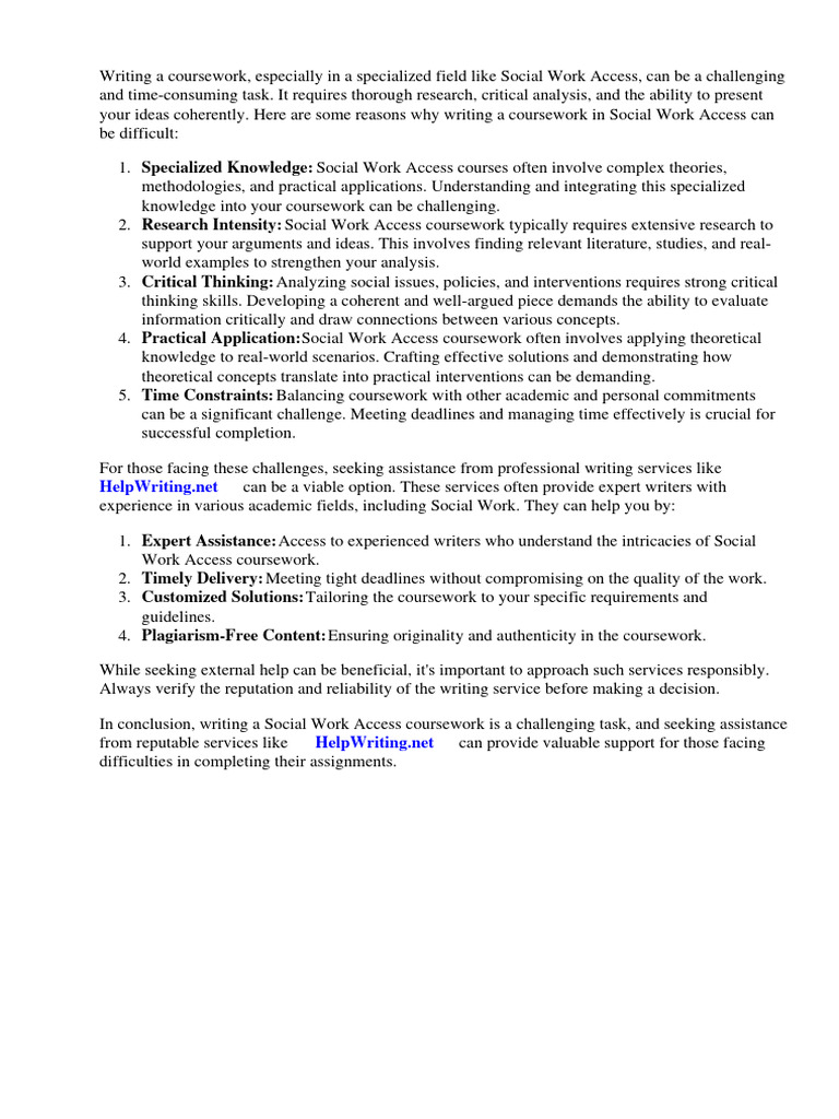 Social Work Access Course Bristol | PDF | Social Work | Health Professional