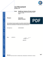 CEA2019 - IEC62910 Certificate