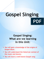 Gospel Singing Final