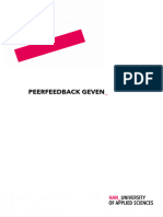 Peerfeedback Geven Theorie en Werkvormen