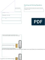 Forming and Solving Equations - Gold