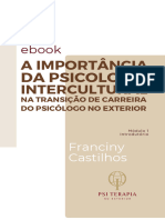 Ebook - A Importância Da Psicologia Intercultural Na Transição de Carreira Do Psicólogo No Exterior