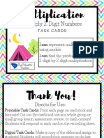 Multiplication: Multiply 2-Digit Numbers