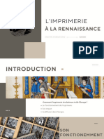 L'imprimerie