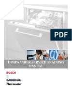 Bosch Dishwasher Service Training