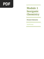 Inorganic Chemistry: Period 3 Elements