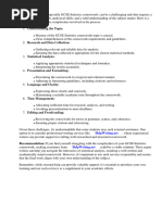 Gcse Statistics Coursework Checklist