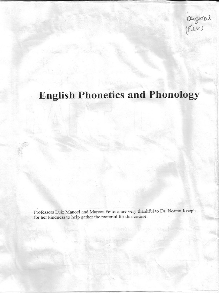 English Phonetics and Pronunciation Guide | PDF | Phonetics | Human ...