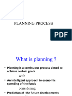 Planning Process - Master Plan & Other Types of Plans