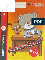 Math Concept K1 2 Assessment