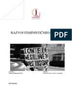 Razvoj Feminističnih Gibanj - Seminarska Naloga