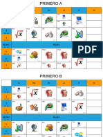 Horario Curso 1