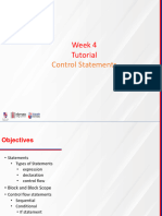 CS4001NI WK04 T StatementsandControlStatements 82790 158224