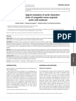 Évaluation Histopathologique de La Dissection Aortique... 4