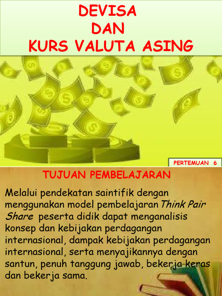 Sumber Devisa dan Kurs Valuta Asing | PDF