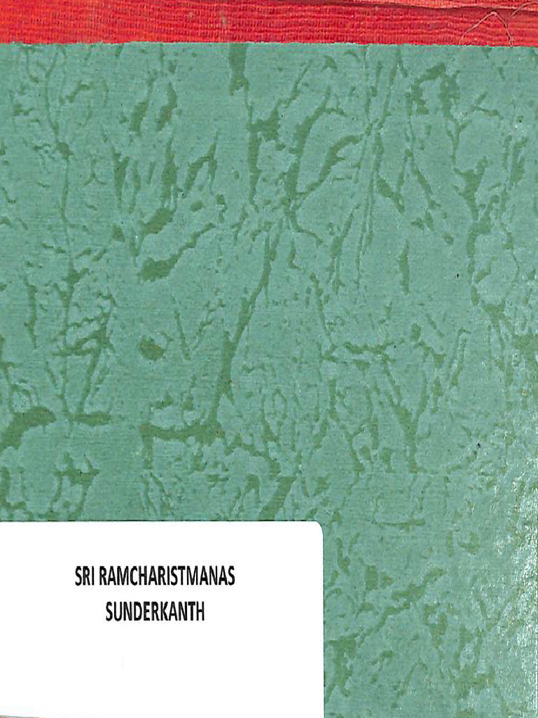 Rama Charita Manas Sundar Kand | PDF
