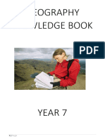 Year 7 Geography Knowledge Book