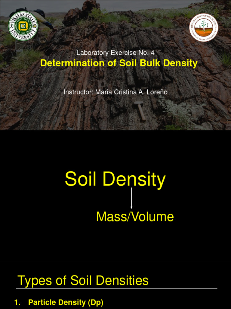 Soil Bulk Density Determination Methods | PDF | Porosity | Density