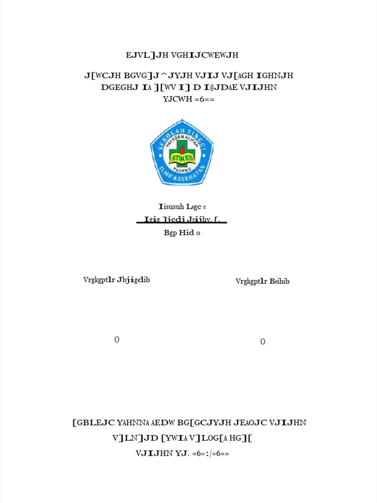 Unreadable Document Analysis | PDF | Wellness