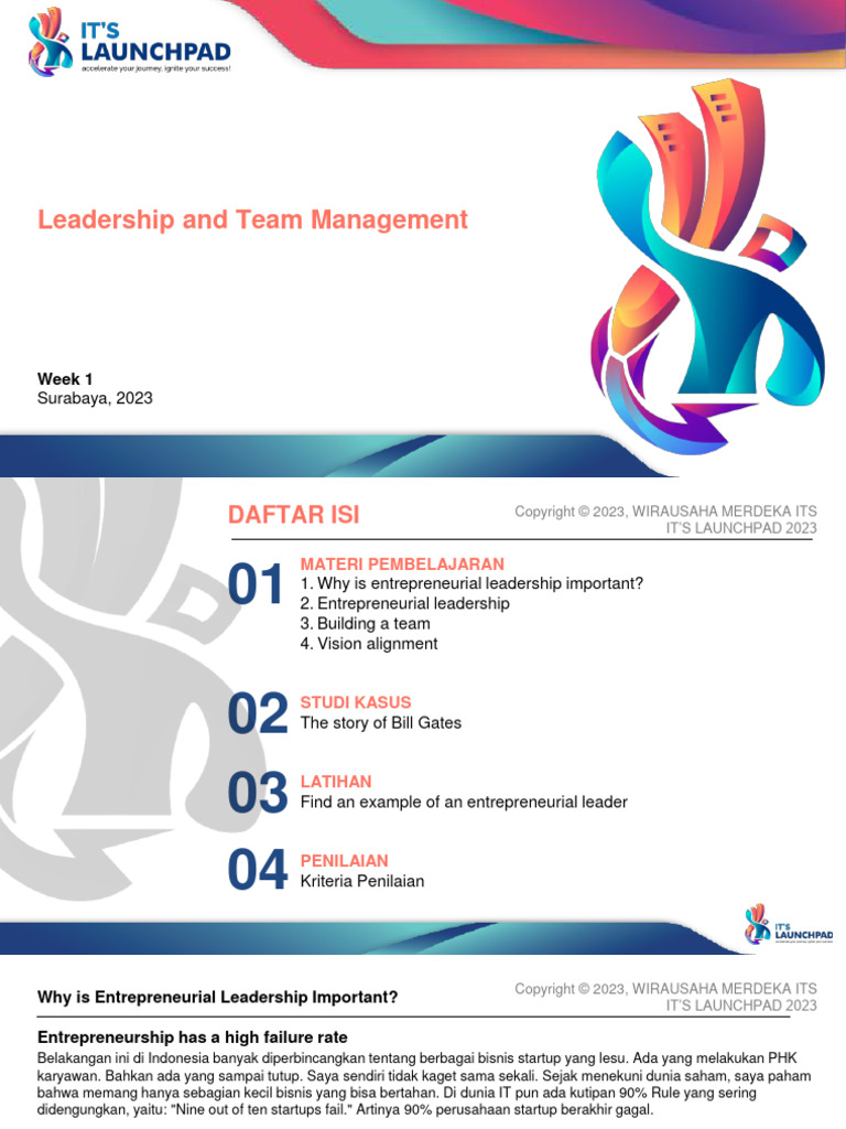 Week 1 - Leadership and Team Management-1 | PDF