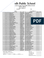 Subodh Public School: (A Senior Secondary Co-Educational CBSE Affiliated School) Session: 2023-24