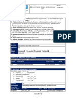 Formato Documentacion Tecnica SAP