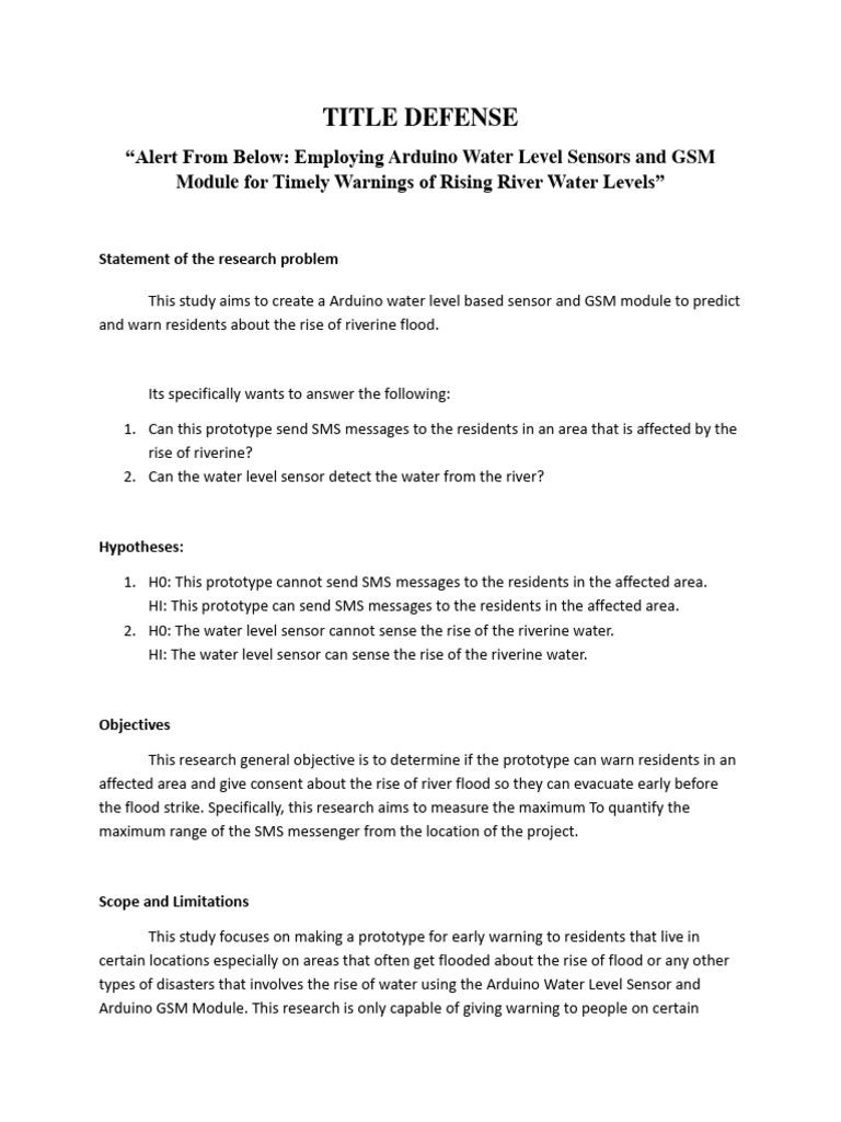 Title Defense River Flood Monitoring System Download Free Pdf Flood