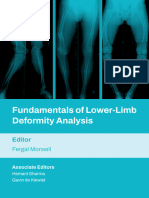 2022 Fundamentals of Lower Limb Deformity