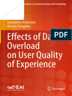 Effects of Data Overload On User Quality of Experience