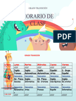 Horario Transición