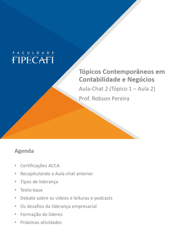 Liderança e Certificações em Contabilidade | PDF | Liderança | Aprendizado