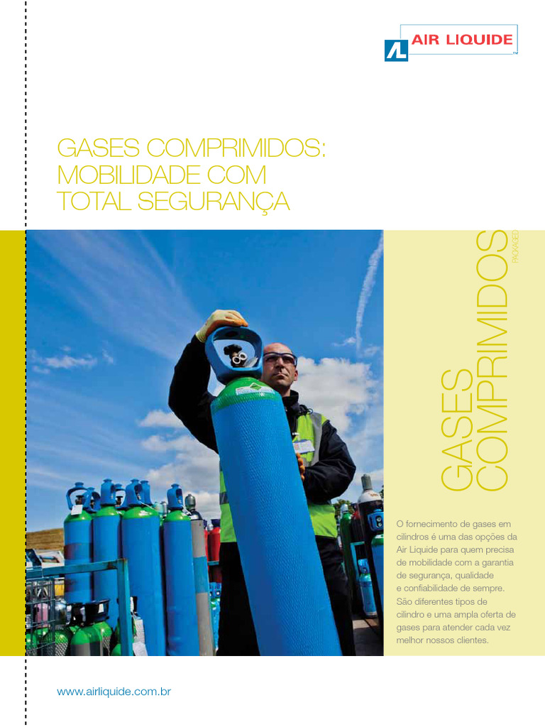Gases Comprimidos e Cilindros Air Liquide | PDF | Dióxido de carbono ...