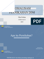 Sosialisasi Pernikahan Dini