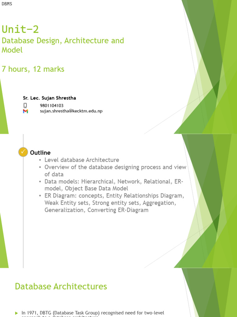 Chapter 2 data models pdf databases data model