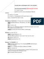 CE4 Work - and Studyplan U3 Compl. Adv.