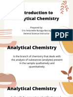 Introduction To Analchem