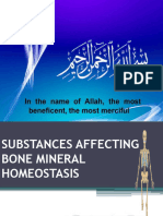 Substances Affecting Bone Mineral Homeostasis