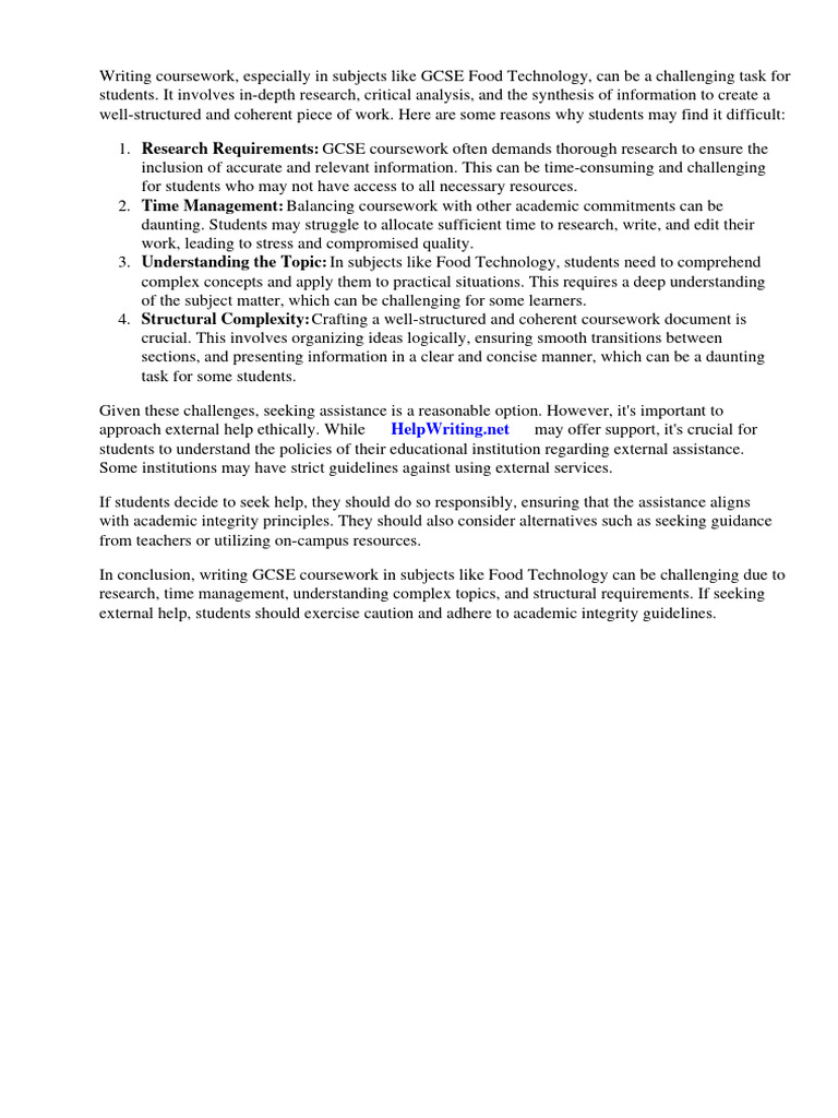 gcse-food-technology-coursework-examples-aqa-pdf-information