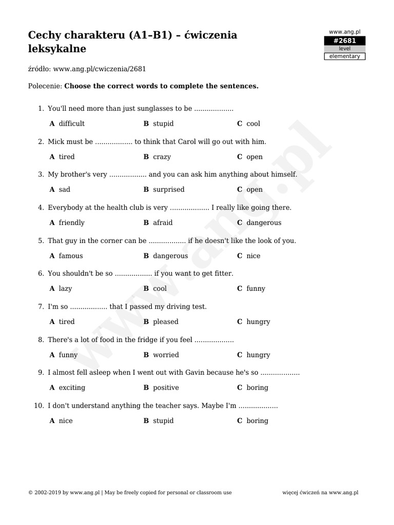 WWW Ang Pl-Exercise-02681 | PDF