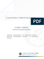 CLASE 5 - Salud Fisica y Habitos Saludables ANEXO Lectura Complementaria