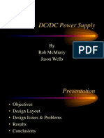 DC/DC Power Supply: by Rob Mcmurry Jason Wells