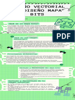 Infografía de Proceso Recortes de Papel Notas Verde