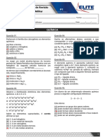 9o Militar Lista p1 Química Cópia