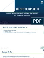 PPT 2023 04 U01 T15 Gestión de Servicios de TI (2401)