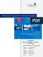 1 Trabajo Grupal 1 Curriculo y La Integración de La Diversidad e Inclusión - Fabiola García-Gabriela Acuña-Carmen Cárdenas