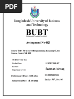 Bangladesh University of and Technology: Business