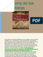 Historia de Los Bautistas