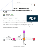 Implementing OAuth 2.0 With AWS API Gateway, Lambda, DynamoDB, and KMS - Part 2 - by Bilal Ashfaq - Medium