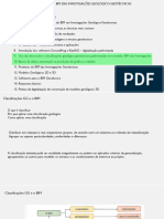 4.classificações Geológicas e Banco de Dados - Digitalização de Dados e BIM Nas IGG