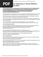 Deploying A Visual WebGui IIS